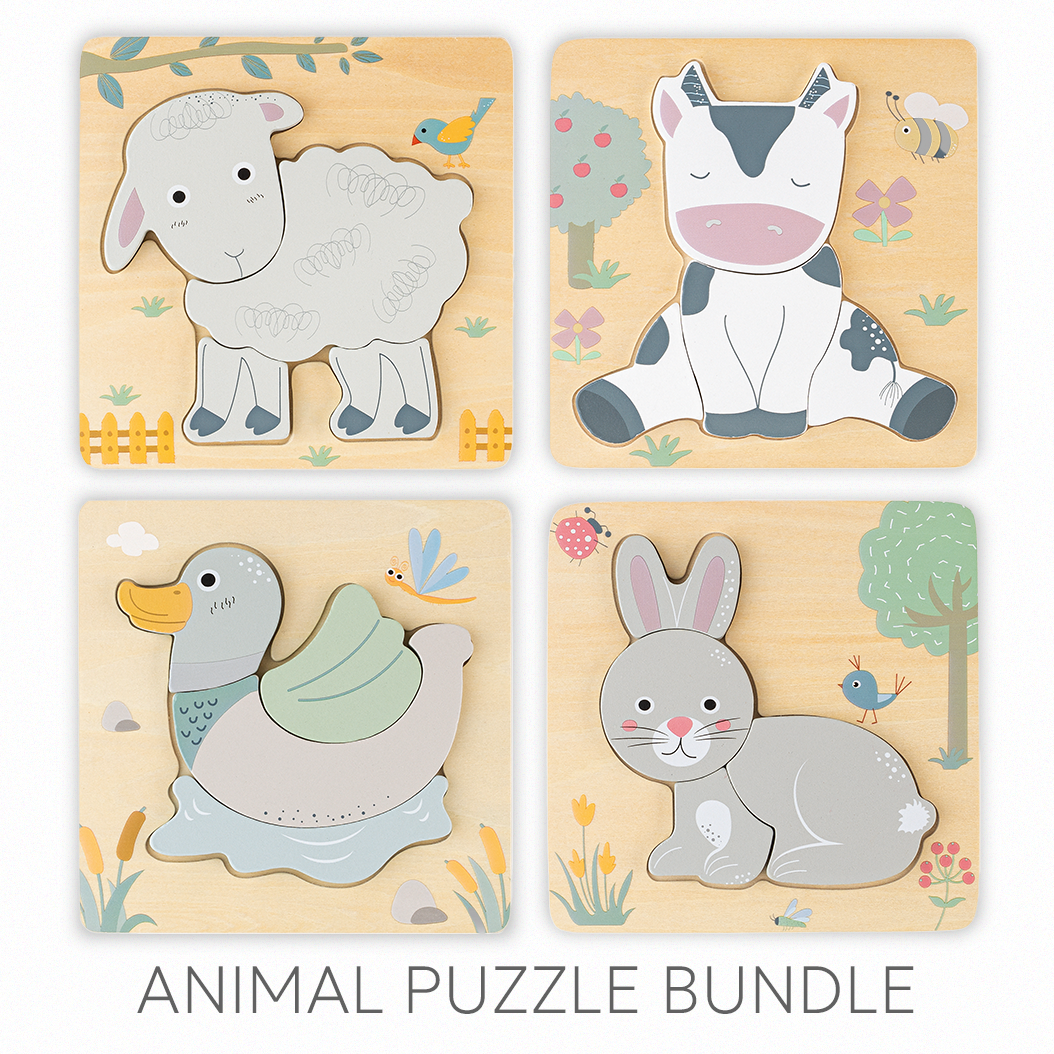 Wooden Puzzle Bundle