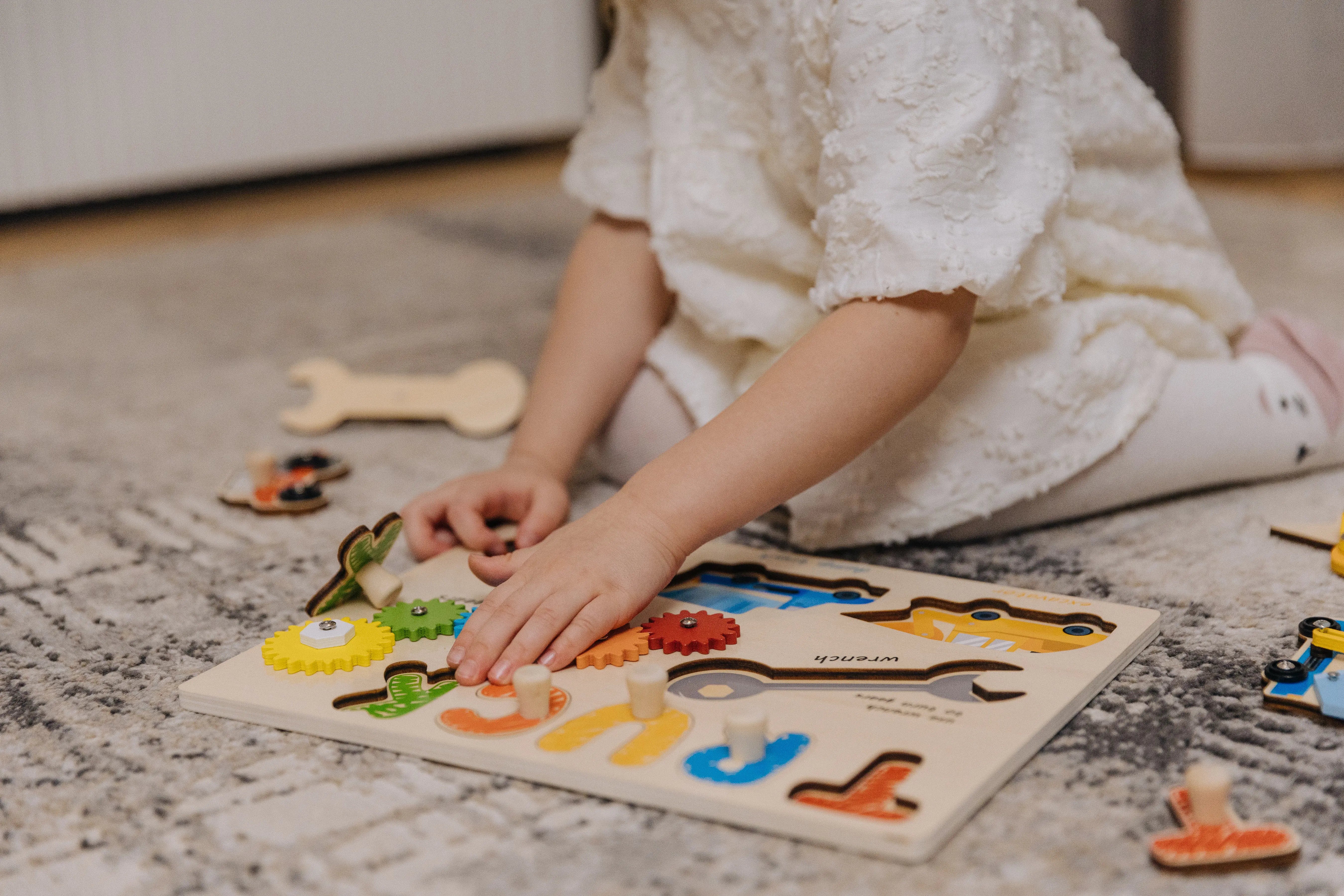 BusyBuddyToys™  Tool Craft Busy Board